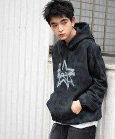 WEGO 【ユニセックス着用ITEM】スノーダイグラフィックビッグパーカー