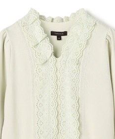 TOCCA LACE ROAD STORY ニットドレス