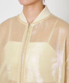 NAVE 【Nave・シアー素材】ラメボイル ブルゾン