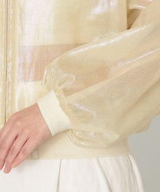 NAVE 【Nave・シアー素材】ラメボイル ブルゾン