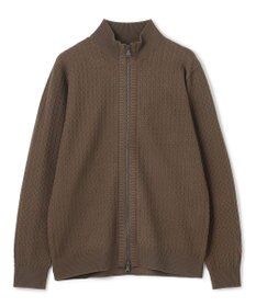 JOSEPH HOMME 【イージーケア】 ヴィスコースリンクス　ジップアップカーディガン