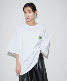 WEGO 【ユニセックス着用ITEM/綿100％/SMLサイズ】別注ベンデイビスプランプロゴT