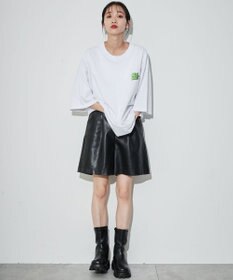 WEGO 【ユニセックス着用ITEM/綿100％/SMLサイズ】別注ベンデイビスプランプロゴT