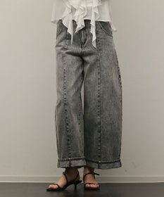 GRACE CONTINENTAL クロップトバレルパンツ