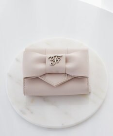 Maison de FLEUR ベルトリボンミニウォレット