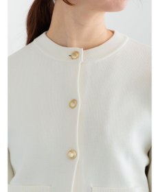 Te chichi ミラノリブポケットクルーカーディガン