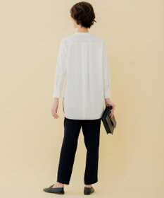 自由区 【XSサイズ~/洗える】ストレッチシャーティング ブザムシャツ