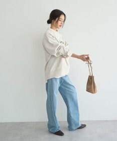 YECCA VECCA 起毛ロゴプルオーバー