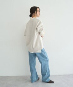 YECCA VECCA 起毛ロゴプルオーバー