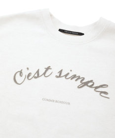 YECCA VECCA 起毛ロゴプルオーバー