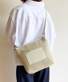 Hekhèr Le Style de Vie 【日本製 / 3WAY】ジュート×牛革 ショルダーバッグmedium