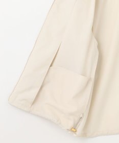 J.PRESS LADIES L 【洗える】80/1スパンタイプライター ノーカラー ブルゾン