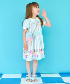 ANY KIDS 【any FAM×サーティワン アイスクリーム】ストライプ ワンピース