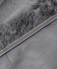 BEIGE， DANDEL / ミドル丈ムートンコート