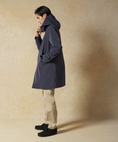 J.PRESS MEN スタンドカラーコート / デタッチャブルフード