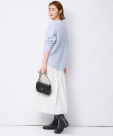 23区 S 【洗える】ウールカシミヤ Vネック ニット