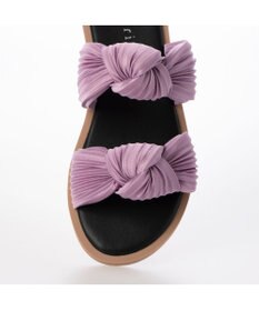 MODE ET JACOMO <carino>プリーツスポンジサンダル