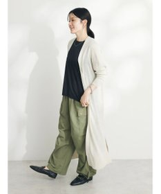 CRAFT STANDARD BOUTIQUE 裾スリットロングニットカーディガン