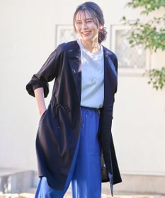 ANY 【UVケア・接触冷感・洗濯機可】ドロストピケ カーディガン