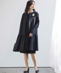 組曲 L 【KUMIKYOKU NAVY】ジャージーコンビプリーツ ワンピース