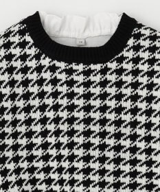 ANY KIDS ニットベストレイヤードチュニック