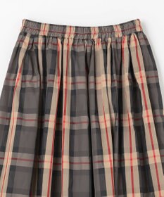 ANY 【ウエストゴム】ビックチェックタフタスカート