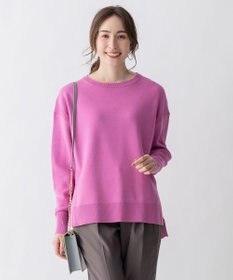 自由区 【Sサイズ有】コットンカシミヤ ニットトレーナー