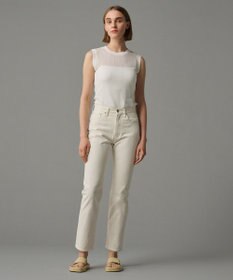 uncrave 【手洗い可】シアー ランダムリブ ノースリーブ カットソー（uncrave STANDARD）