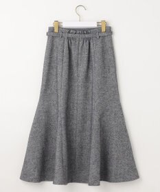 ANY SIS 【洗える】ラメツイードナローフレア スカート