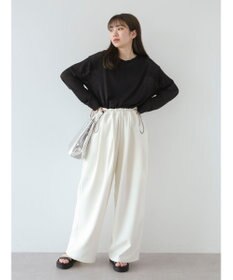 Green Parks ・ＥＬＥＮＣＡＲＥ　ＤＵＥ　ウエストドロストパンツ