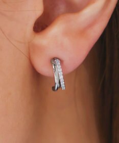 Tiaclasse ツーラインイヤリング
