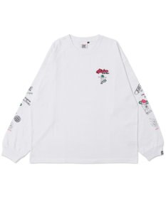 WEGO 【ユニセックス着用ITEM】別注VISIONグラフィックスリーブプリントT（LS）