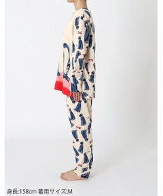 tsumori chisato SLEEP ツモリチサト パジャマ 長袖 長ズボン ミニ裏毛素材 レディース UDX571 /ワコール