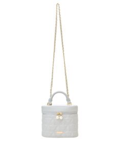 Maison de FLEUR EC限定リボンキルティングキューブバッグ