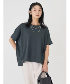 AMERICAN HOLIC 接触冷感裾切り替えカットプルオーバー