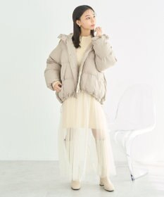 earth music&ecology ニットミニワンピース