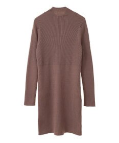 earth music&ecology ニットミニワンピース