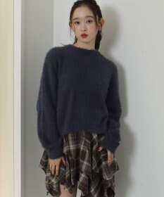 WEGO シャギーニットプルオーバー