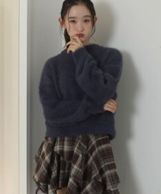 WEGO シャギーニットプルオーバー