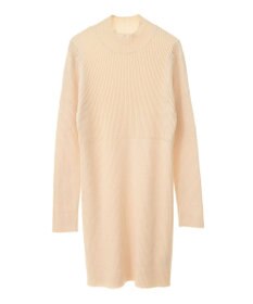 earth music&ecology ニットミニワンピース