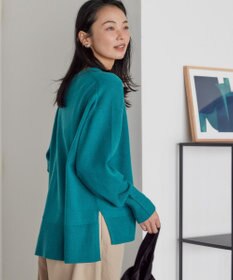 AMERICAN HOLIC バイパチサイドスリットニットプルオーバー