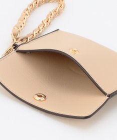 LA BAGAGERIE 【maison vert】 【チェーンチャーム・ミニポーチ付き】2WAYベルトワンショルダー