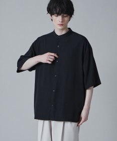 WEGO トロミBIGバンドカラーシャツ（S）