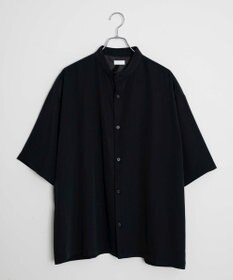 WEGO トロミBIGバンドカラーシャツ（S）