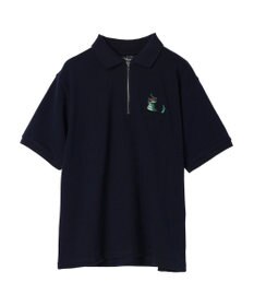 AMERICAN HOLIC ハーフジップポロシャツ／Ｐｅｔｅｒ　Ｐａｎ