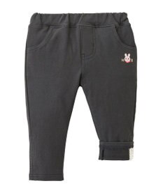 MIKI HOUSE HOT BISCUITS 【80-120cm】 ワンポイント ロングパンツ