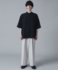 WEGO トロミBIGバンドカラーシャツ（S）