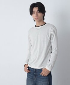 WEGO ルーズネックスラブT(LS)