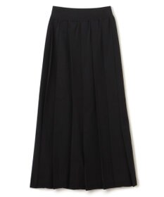 uncrave 【手洗い可】ドライタッチ ニット プリーツ スカート（uncrave WHITE）