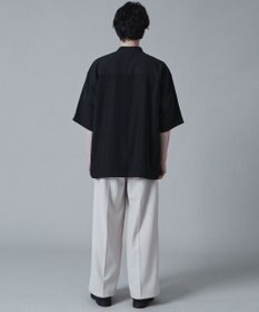 WEGO トロミBIGバンドカラーシャツ（S）